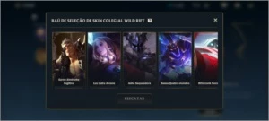 PLATINA IV, com 3BAÚS, 2-Skins, 20Campeões e mais - League of Legends: Wild Rift LOL WR