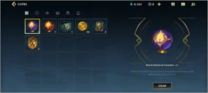 PLATINA IV, com 3BAÚS, 2-Skins, 20Campeões e mais - League of Legends: Wild Rift LOL WR
