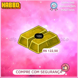 500 Habbo Moedas (10 Barras)