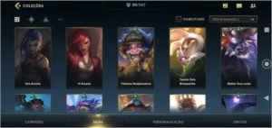 Conta no esmeralda 1 com 29 skins - League of Legends: Wild Rift LOL WR