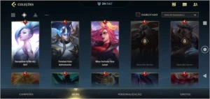 Conta no esmeralda 1 com 29 skins - League of Legends: Wild Rift LOL WR