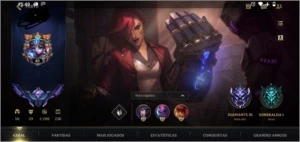 Conta no esmeralda 1 com 29 skins - League of Legends: Wild Rift LOL WR