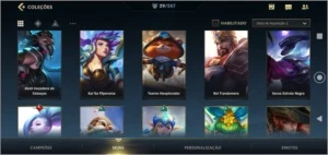 Conta no esmeralda 1 com 29 skins - League of Legends: Wild Rift LOL WR