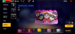 Conta Top com Angelical e Fitinha - Free Fire