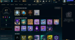 Conta Ferro De 2020 - 2 Skins - 23 Campeões - Full Espólios - League of Legends LOL