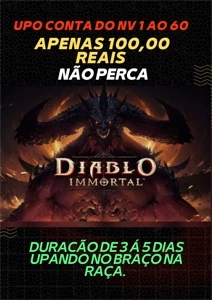 Upo Conta Diablo Immortal Nv 1 á 60. - Blizzard