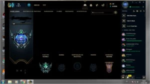League e valorant com 130 skins e faca e skins armas. - League of Legends LOL