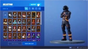 Conta fortnite season 3,4,5,6,7,8 +salve o mundo