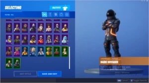Conta fortnite season 3,4,5,6,7,8 +salve o mundo