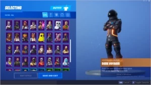 Conta fortnite season 3,4,5,6,7,8 +salve o mundo