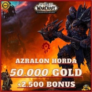 50K OURO GOLD NO WOW AZRALON - Blizzard