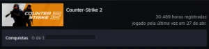 Conta CS2 30400 Horas + Medalha de 5 anos - Counter Strike