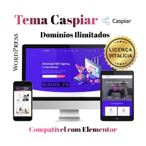 Tema Wordpress Caspiar + Atualizações