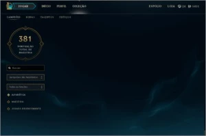 CONTA DE LOL TODOS OS CHAMPS E 197 SKINS - League of Legends