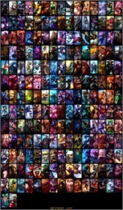 CONTA DE LOL TODOS OS CHAMPS E 197 SKINS - League of Legends