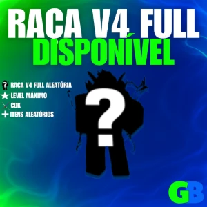 🎁 Raça V4 Full Aleatória + God Human + Cdk + Level Máximo