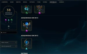 Conta League of Legends LOL