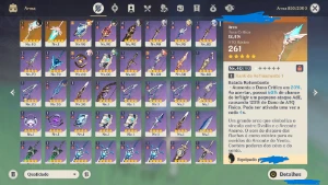 Conta Genshin ar55 7 5 estrelas, no tiro 72. - Genshin Impact