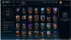 CONTA - 79 CHAMPS - 19 SKINS - PRATA - League of Legends LOL