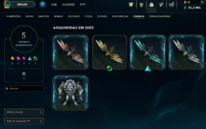[Entrega Automática] Conta Lol Platina, 25K Ea, 44 Skins - League of Legends