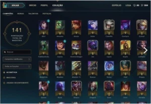 Conta League Of Legends Unranked LOL