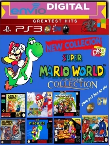 Super Mario World Coleção 2023 Ps3 Midia Digital Hen e CFW