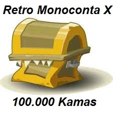 Dofus Retro Monoconta X - 100.000 Kamas