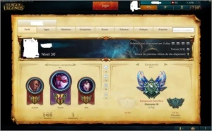 Conta diamante 3 35 skins - League of Legends LOL