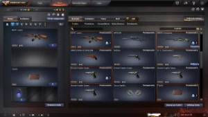 Conta Barrinha de Ouro com Semi Vip AK Tormenta+MNS - Crossfire