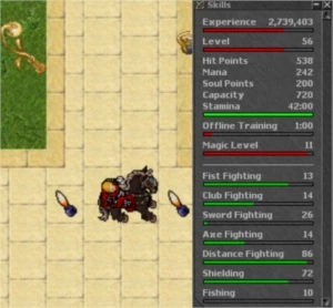 Vendo Conta Tibia com 15 dias p.a
