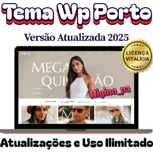 Tema Wordpress Porto + Atualizações e Bônus - Outros