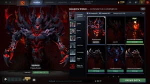Conta Immortal 6188 Mmr - 12000/12000 Behavior - Várias Skin - DOTA 2