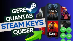 Melhor gerador de keys da stean ✅ - Outros