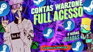 CONTAS warzone 0 horas jogadas STEAM com número verificado