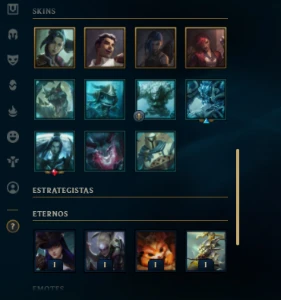 Conta Mestre 62%Wr Espólio Recheado - Email Confirmado - League of Legends LOL