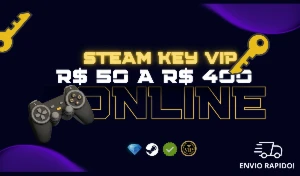 Steam Key VIP - Jogos Selecionados - Entrega Rápida