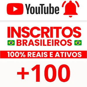 100 Inscritos No Youtube - Redes Sociais