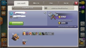 clash of clans cv8 Semi FUll Barato
