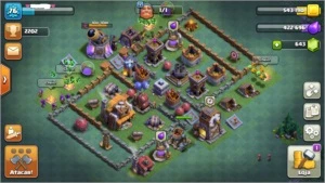 clash of clans cv8 Semi FUll Barato