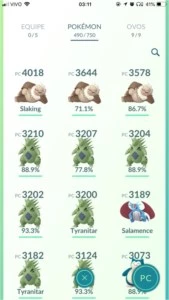 Pokemon Go Nível 37 C Lendários Maginífica - Pokémon