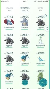 Pokemon Go Nível 37 C Lendários Maginífica - Pokémon