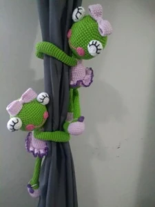 Prendedor de Cortina - Artesanato e Personalizados