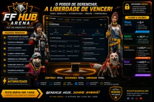 Painel FF Hub Arena (Free Fire)