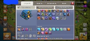 Clash of clans cv 13 baratinha
