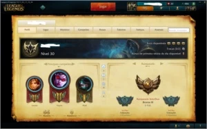 conta leage of legends - League of Legends LOL
