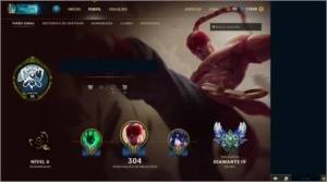 CONTA DIAMANTE IV / TODOS OS CHAMPIONS / 65 SKINS - League of Legends LOL