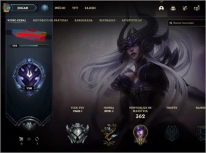 CONTA LEAGUE OF LEGENDS 60 SKIN 125 CAMPEOS FULL ACESSO LOL