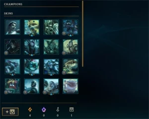 GOLD 4, 18 SKINS - EMAIL NÃO CONFIRMADO - LEAGUE OF LEGENDS LOL