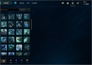 CONTA DIAMANTE 3 - League of Legends LOL