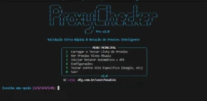 ProxyChecker | Verificador de Proxys - Números, Proxy e VPN Números Virtuais
